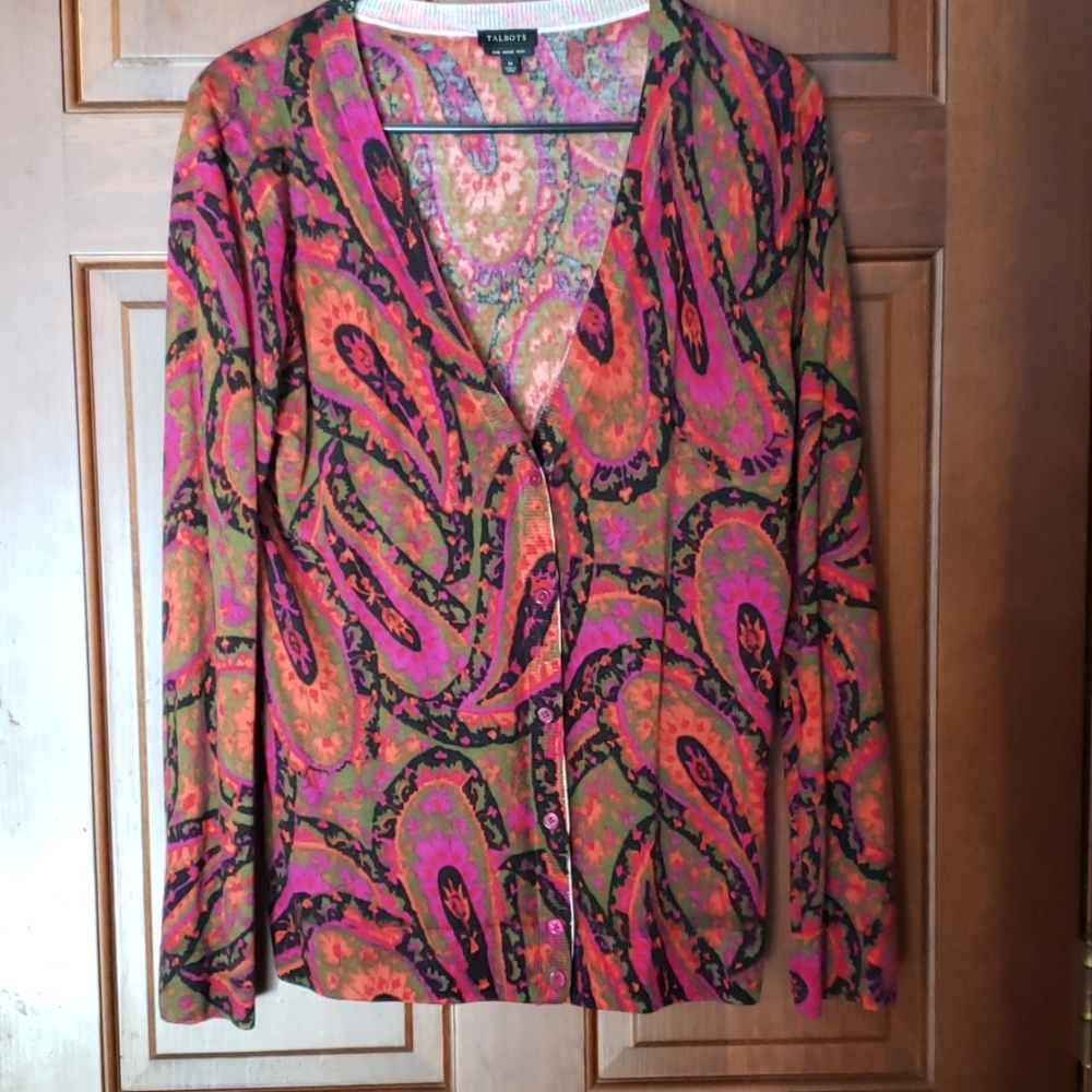 Vintage Talbots V-neck cardigan